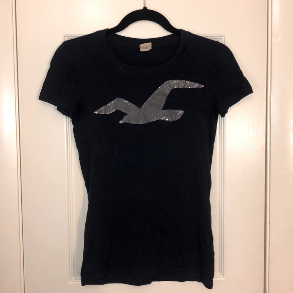 Hollister Navy T-shirt